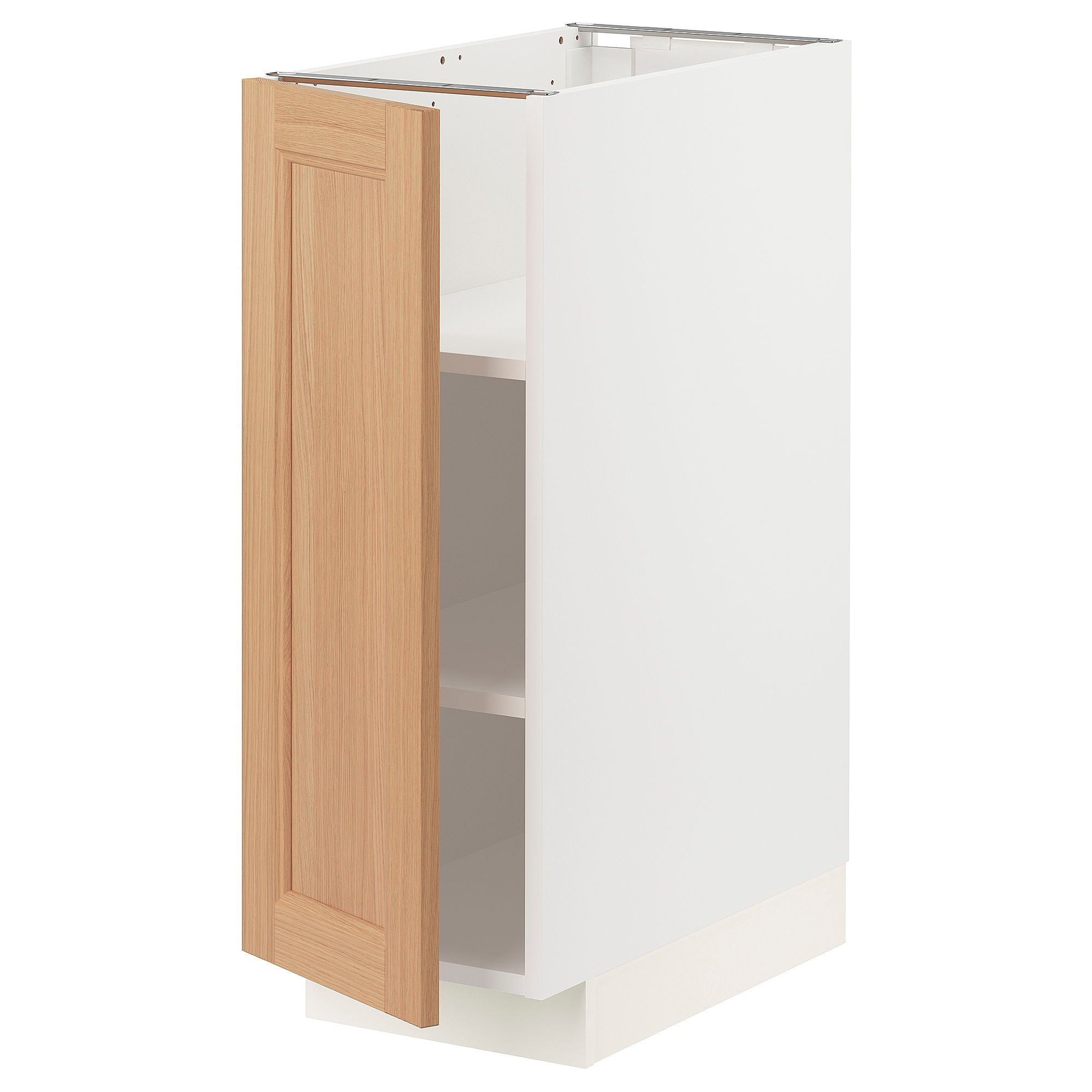 METOD base cabinet with shelves 