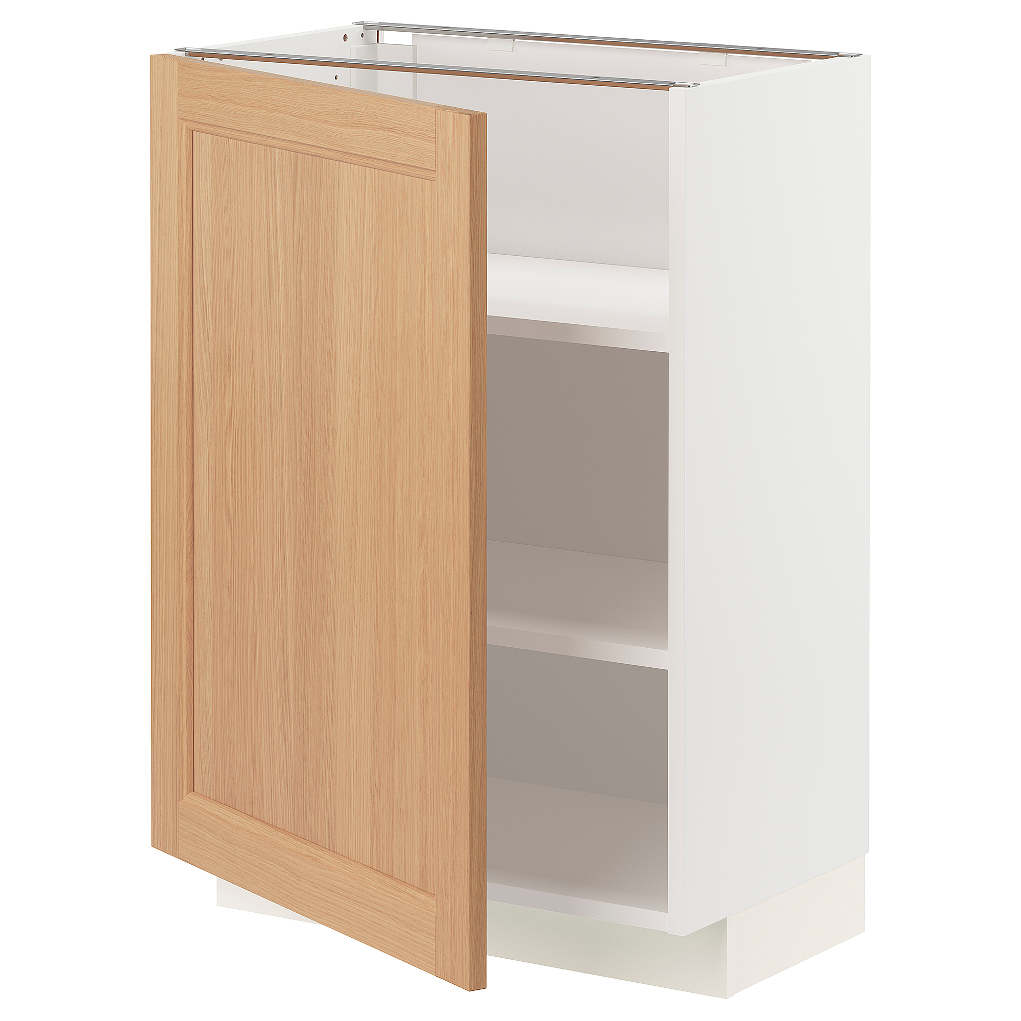 METOD base cabinet with shelves 