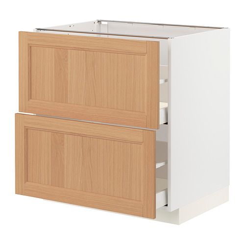 METOD/MAXIMERA base cb 2 fronts/2 high drawers