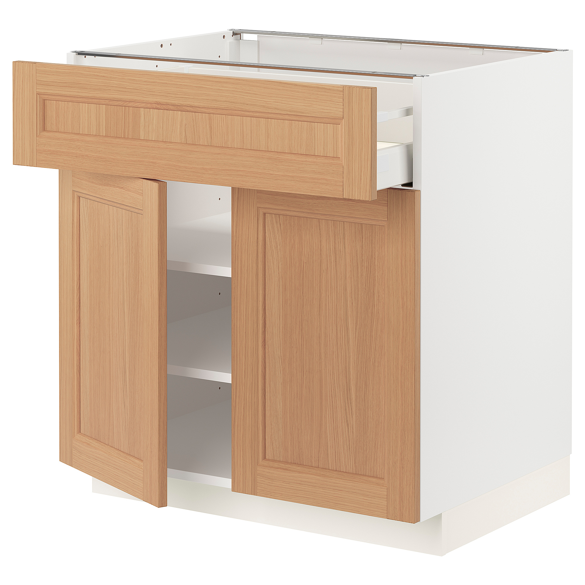 METOD/MAXIMERA base cabinet with drawer/2 doors