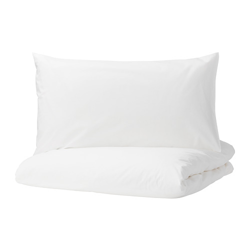 DVALA duvet cover and pillowcase