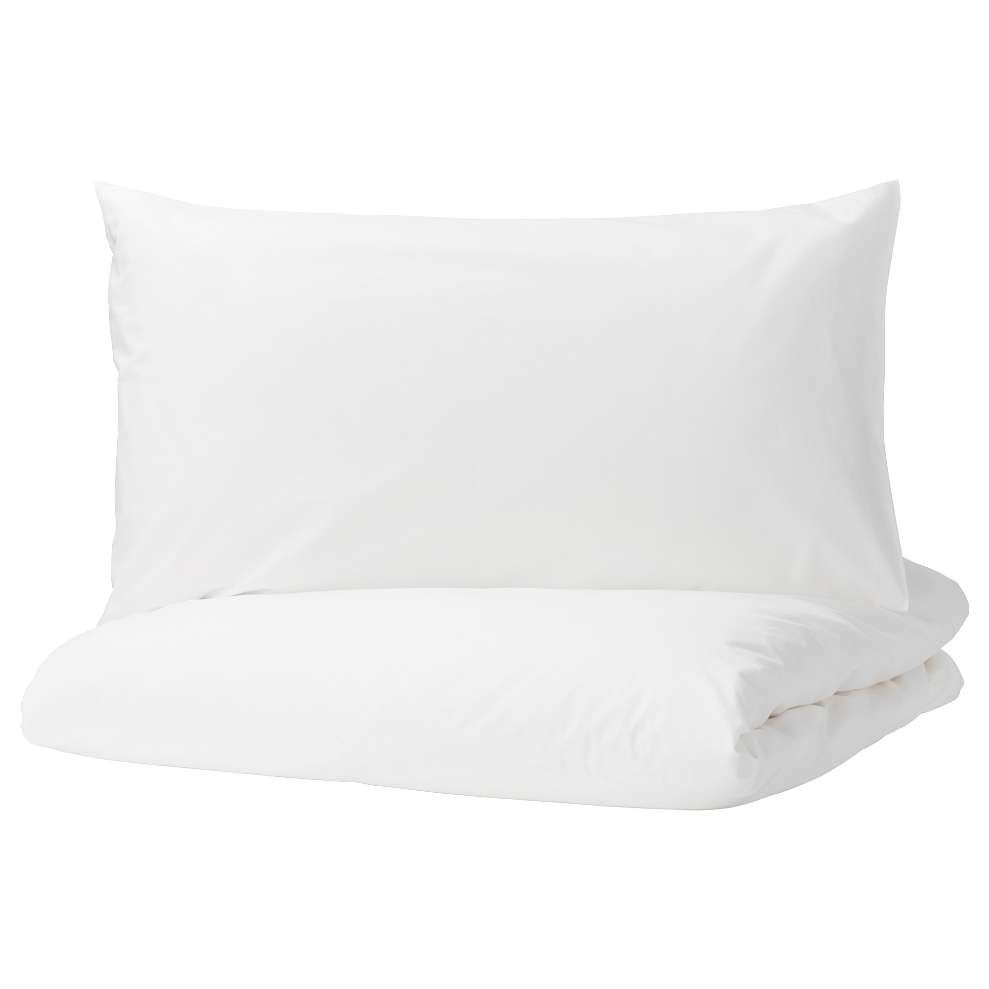 DVALA duvet cover and 2 pillowcases