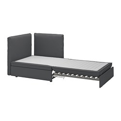 VALLENTUNA - sofa-bed module with backrests, Hillared dark grey | IKEA Taiwan Online - PE794080_S3