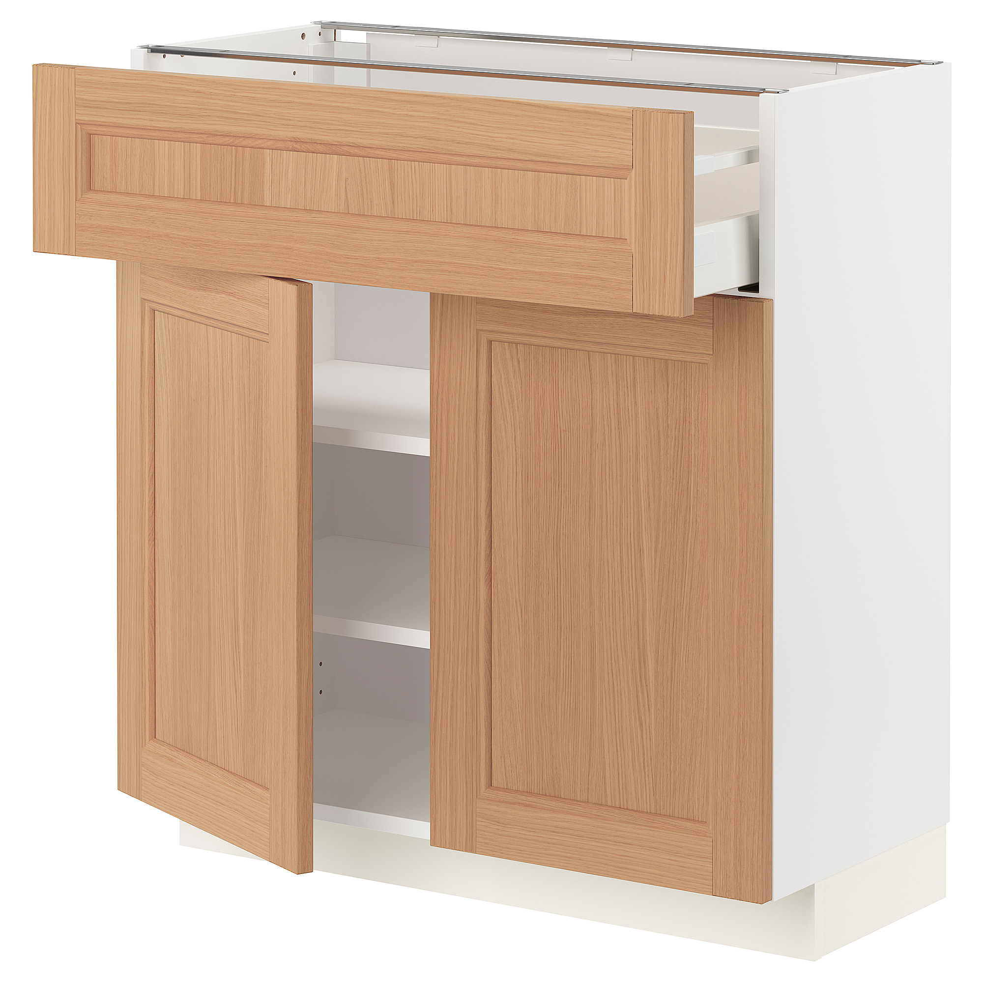 METOD/MAXIMERA base cabinet with drawer/2 doors