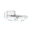 TÄLLÅSEN upholstered bed frame