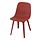 ODGER - chair, red | IKEA Taiwan Online - PE839684_S1