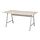 UTESPELARE - 電競桌, 梣木紋/灰色, 160x80 公分 | IKEA 線上購物 - PE918475_S1