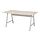 UTESPELARE - 電競桌, 梣木紋/灰色, 160x80 公分 | IKEA 線上購物 - PE918475_S1
