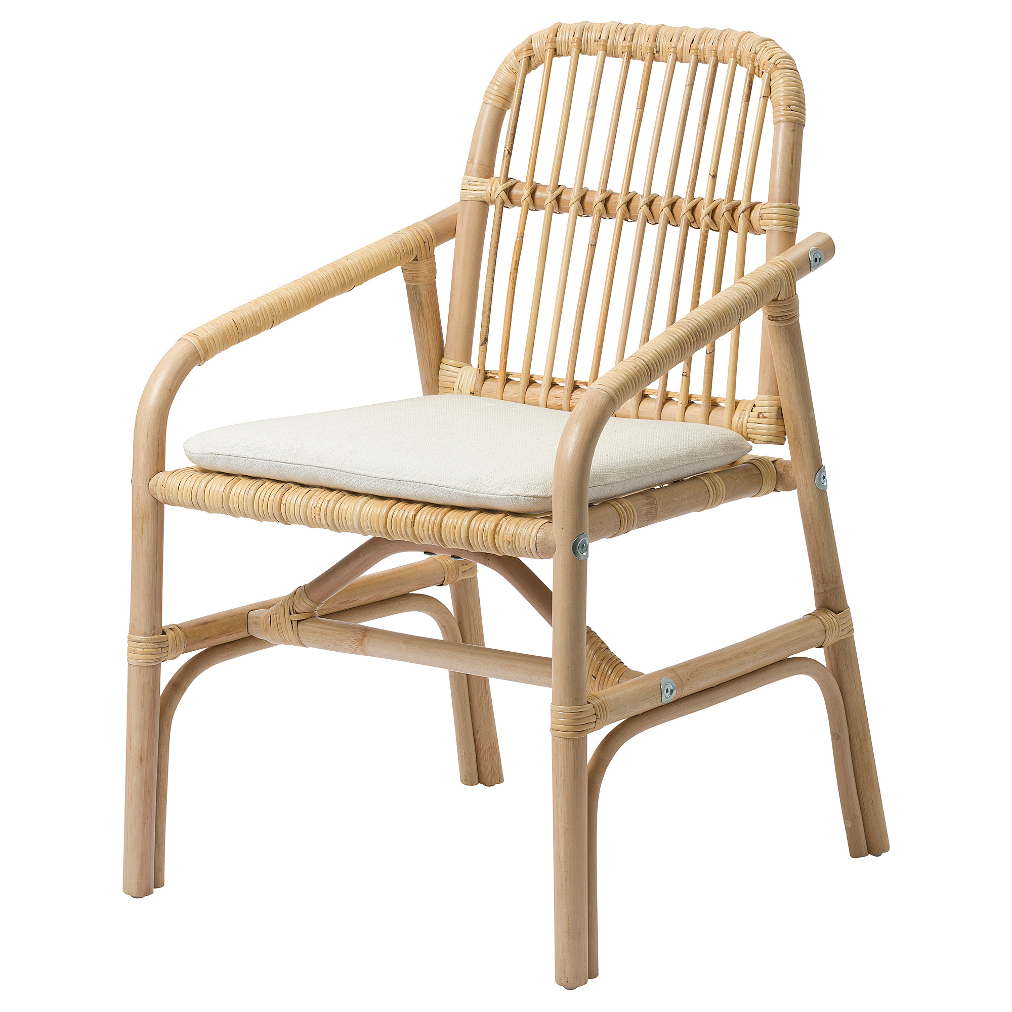 SALNÖ chair with armrests