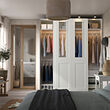 PAX/GRIMO wardrobe with sliding doors