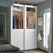 PAX/GRIMO wardrobe with sliding doors