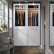 PAX/GRIMO wardrobe with sliding doors