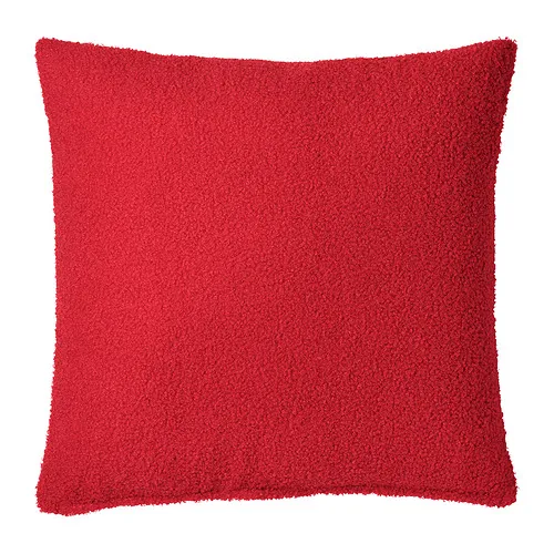VINTERFINT - 靠枕套，紅色，50x50 公分 | IKEA 線上購物 - E1017360_S4