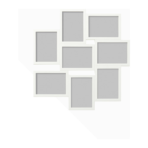 VÄXBO - 拼貼相框/可放8張圖片, 白色, 13x18 公分 | IKEA 線上購物 - PE699013_S4