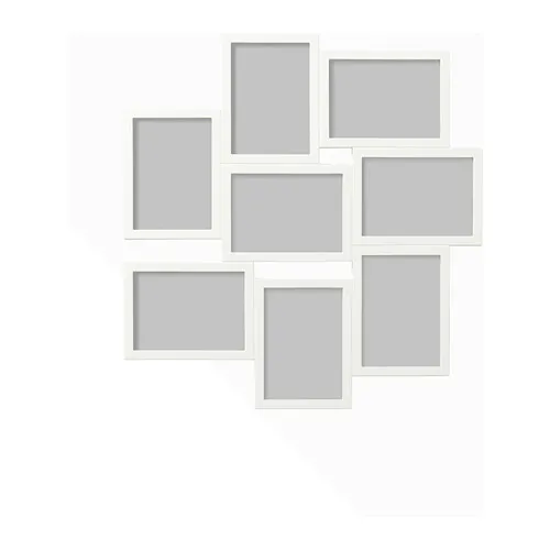 VÄXBO - 拼貼相框/可放8張圖片, 白色, 13x18 公分 | IKEA 線上購物 - PE699013_S4