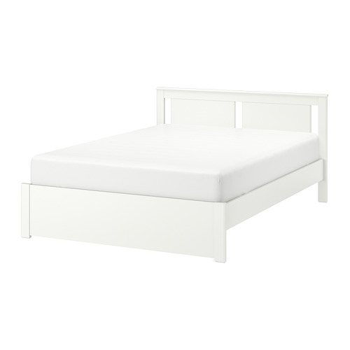SONGESAND - bed frame, white/Luröy, 150x200 cm | IKEA Taiwan Online - PE699000_S4
