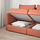 VALLENTUNA - modular corner sofa, 3-seat, with storage/Kelinge rust | IKEA Taiwan Online - PE794175_S1
