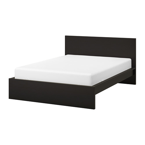 MALM - 雙人加大床框, 黑棕色, 附LÖNSET床底板條 | IKEA 線上購物 - PE699032_S4