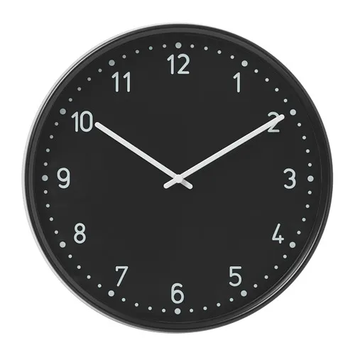BONDIS - wall clock, black, 38 cm | IKEA Taiwan Online - PE699035_S4