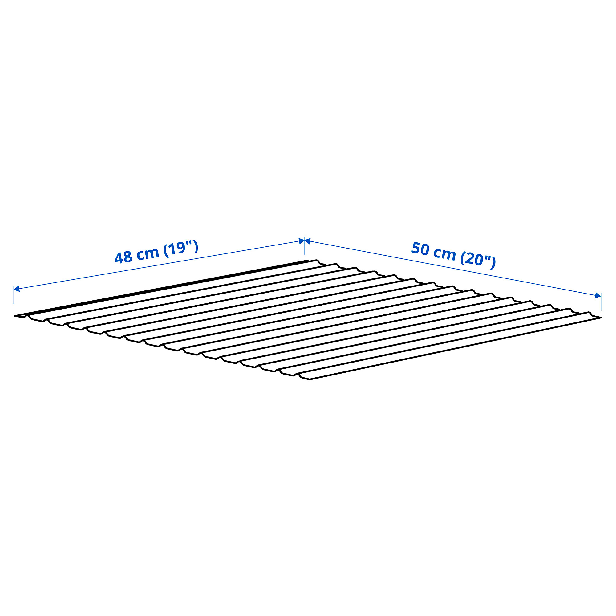 UPPDATERA drawer mat