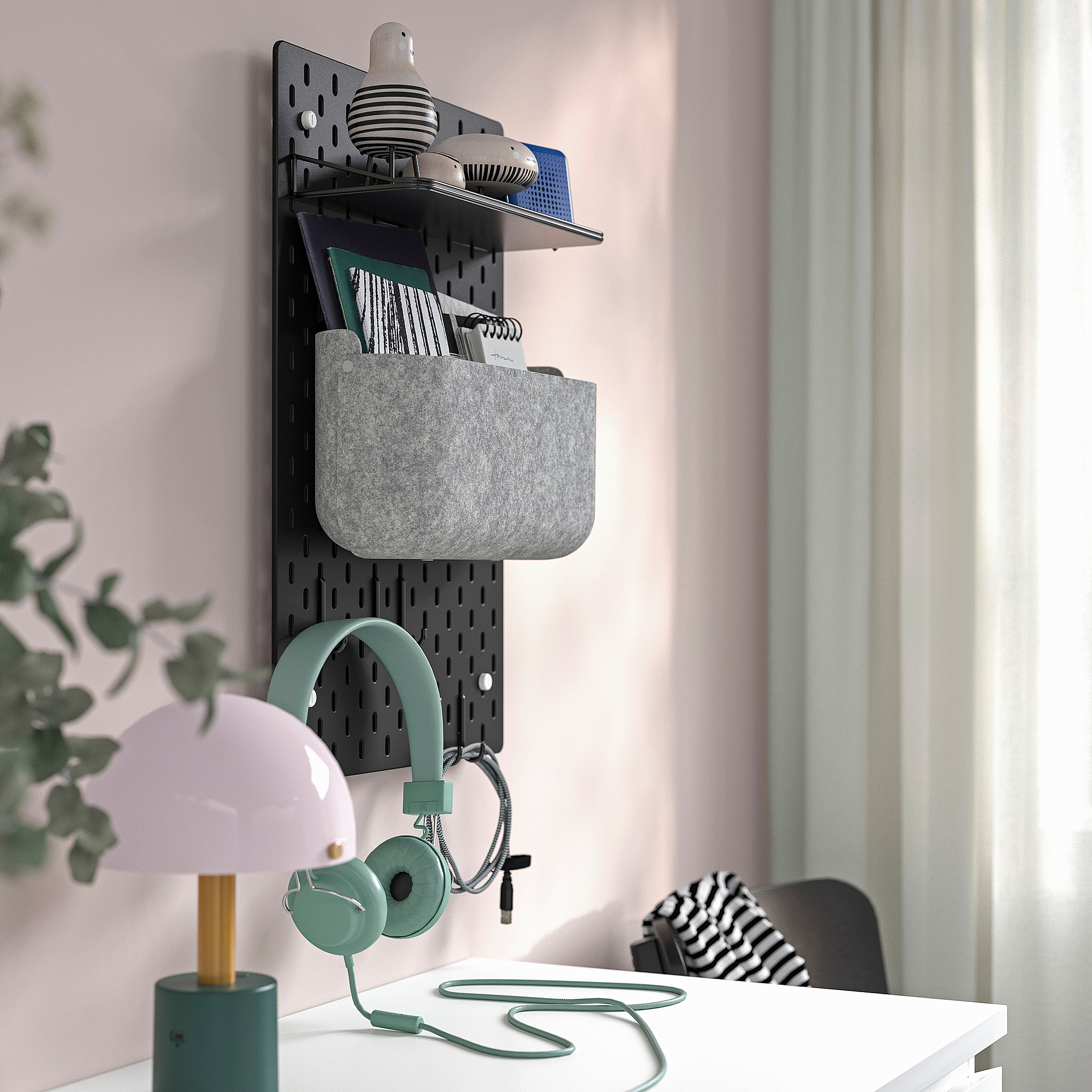 SKÅDIS pegboard combination