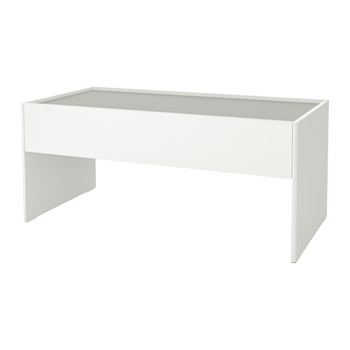 DUNDRA - 活動桌子附抽屜, 白色/灰色 | IKEA 線上購物 - PE794259_S4