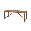 NÄMMARÖ - 戶外餐桌, 淺棕色, 200x75 公分 | IKEA 線上購物 - PE880053_S2 