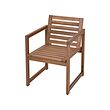 NÄMMARÖ - 戶外扶手椅, 淺棕色 | IKEA 線上購物 - PE880063_S2 