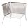 SEGERÖN - corner section, outdoor, white/beige | IKEA Taiwan Online - PE880075_S1