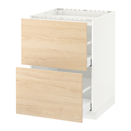 METOD/MAXIMERA base cab f hob/2 fronts/2 drawers