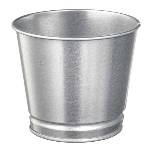 BINTJE - plant pot, galvanised, 9 cm | IKEA Taiwan Online - PE699222_S4