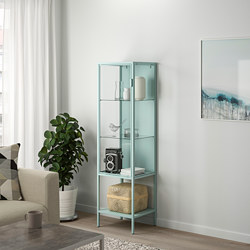 RUDSTA - 玻璃門櫃, 碳黑色 | IKEA 線上購物 - PE794381_S3