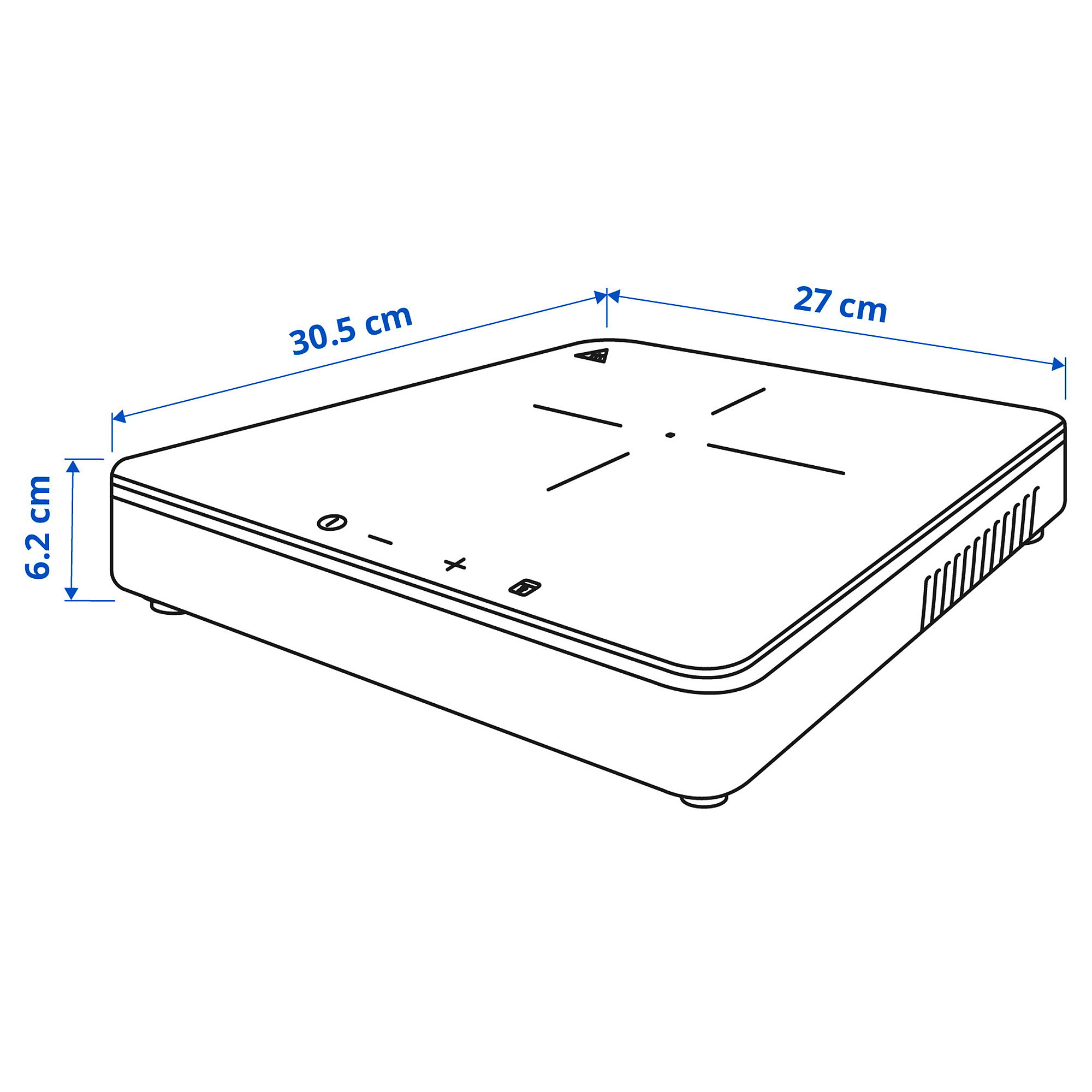 TILLREDA portable induction hob