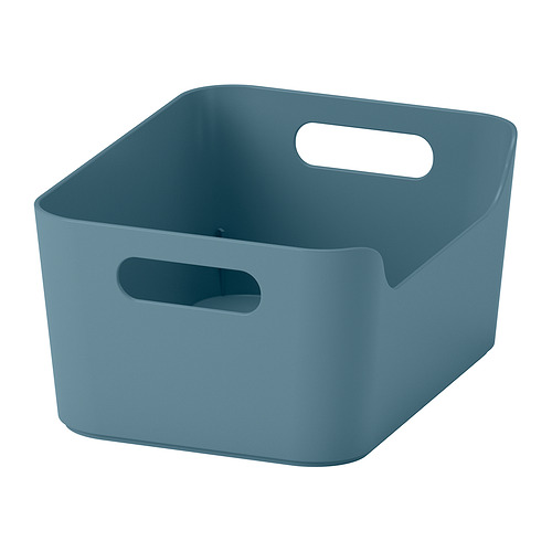 UPPDATERA - 收納盒, 灰藍色, 24x17 公分 | IKEA 線上購物 - PE984936_S4