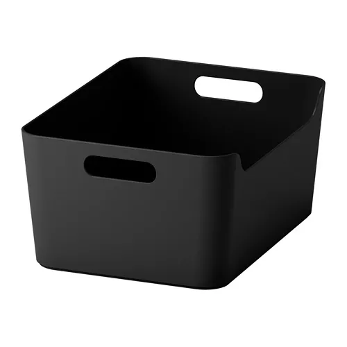 UPPDATERA - 收納盒, 碳黑色, 34x24 公分 | IKEA 線上購物 - PE984937_S4