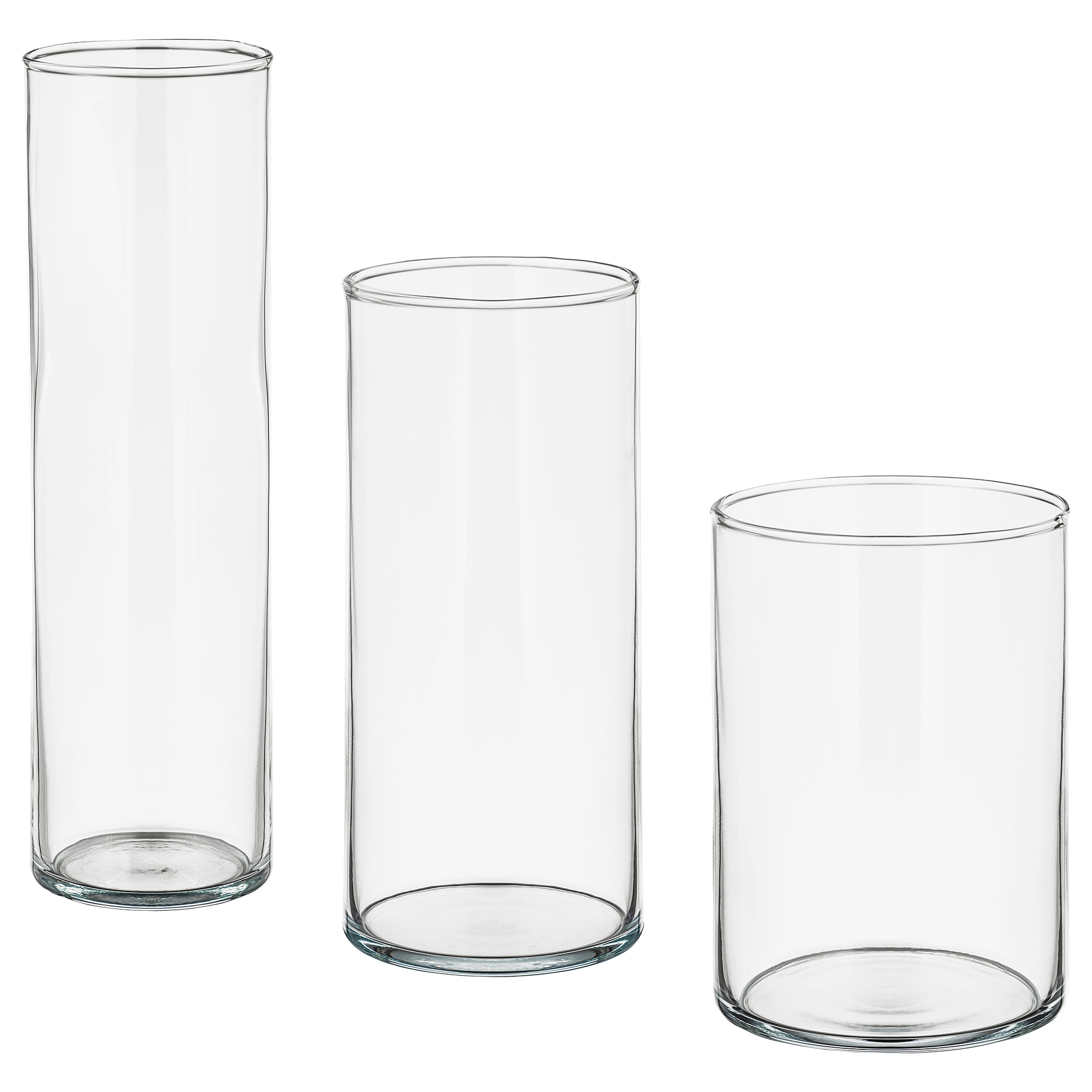 CYLINDER vase, set of 3