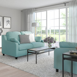 VINLIDEN - 雙人座沙發, Hakebo 米色 | IKEA 線上購物 - PE780205_S3