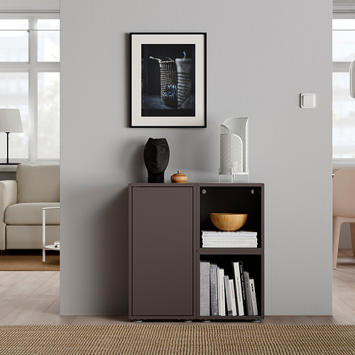 EKET - cabinet combination with feet, dark grey | IKEA Taiwan Online - PE840066_S4