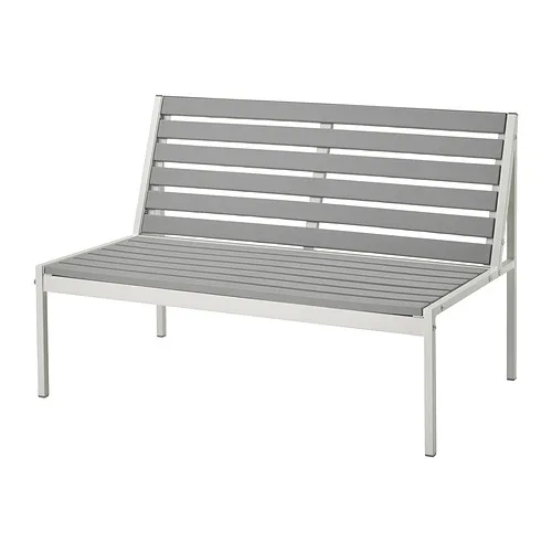 JOLPEN - 2-seat sofa, outdoor, white/grey | IKEA Taiwan Online - PE880161_S4