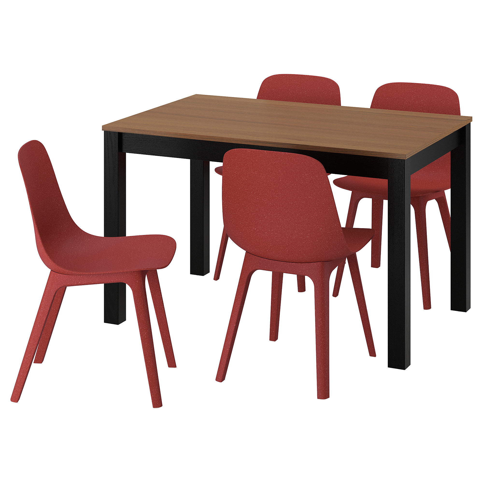 ÅLHULT/ODGER table and 4 chairs