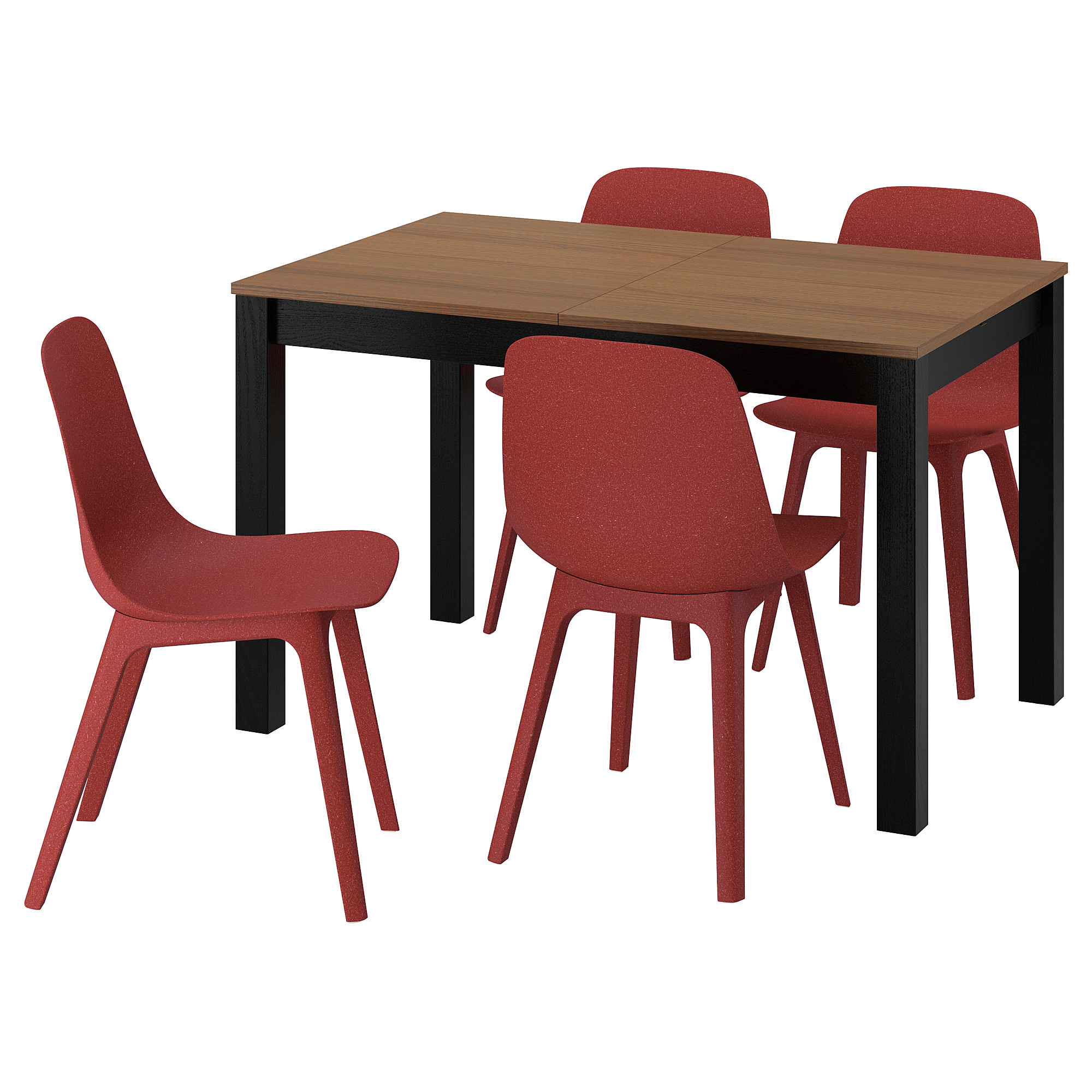 ÅLHULT/ODGER table and 4 chairs