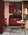 METOD - wall cabinet horizontal w push-open, white Kallarp/high-gloss dark red-brown | IKEA Taiwan Online - PH174619_S1