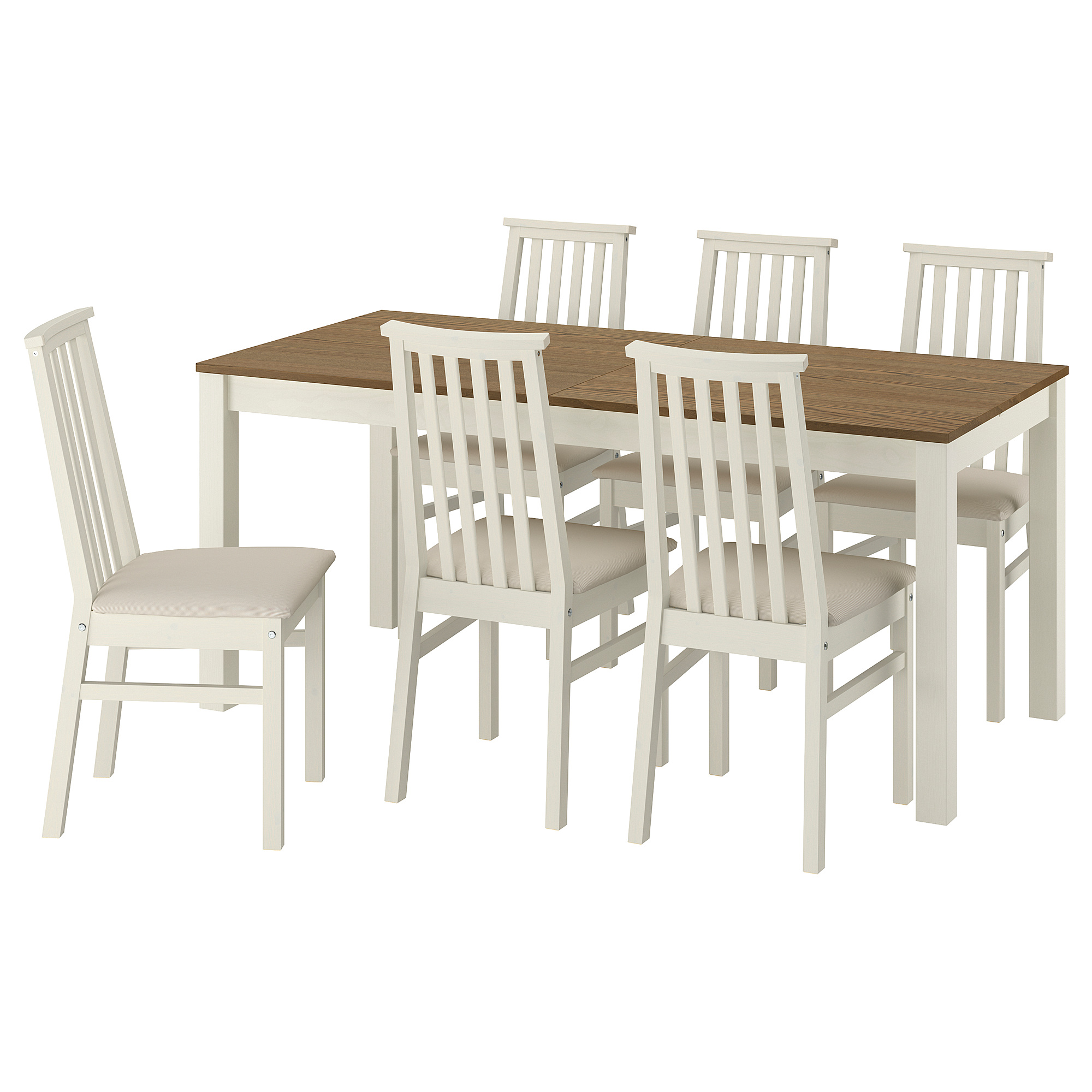 ÅLHULT/ÅLHULT table and 6 chairs
