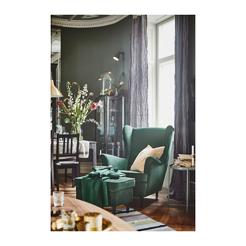 STRANDMON - 扶手椅, Djuparp 深綠色 | IKEA 線上購物 - PH152847_S4