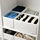 STUK - 分格收納盒, 白色 | IKEA 線上購物 - PE794414_S1