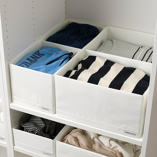 STUK - 分格收納盒, 白色 | IKEA 線上購物 - PE794414_S4