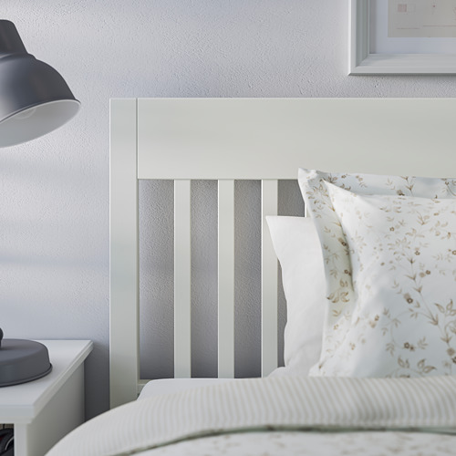 IDANÄS - 雙人床框, 白色, 附Lönset床底板條 | IKEA 線上購物 - PE794440_S4