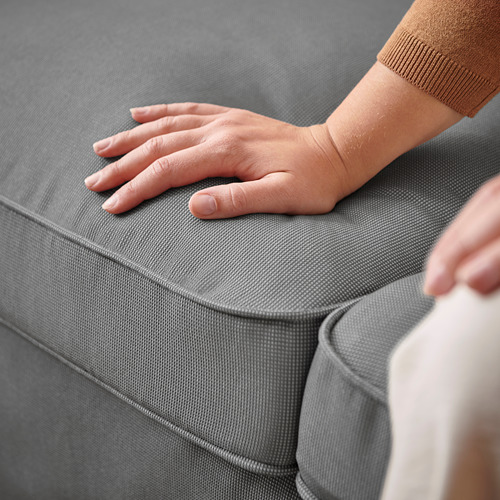 EKTORP - 3-seat sofa with chaise longue, Remmarn light grey | IKEA Taiwan Online - PE794482_S4