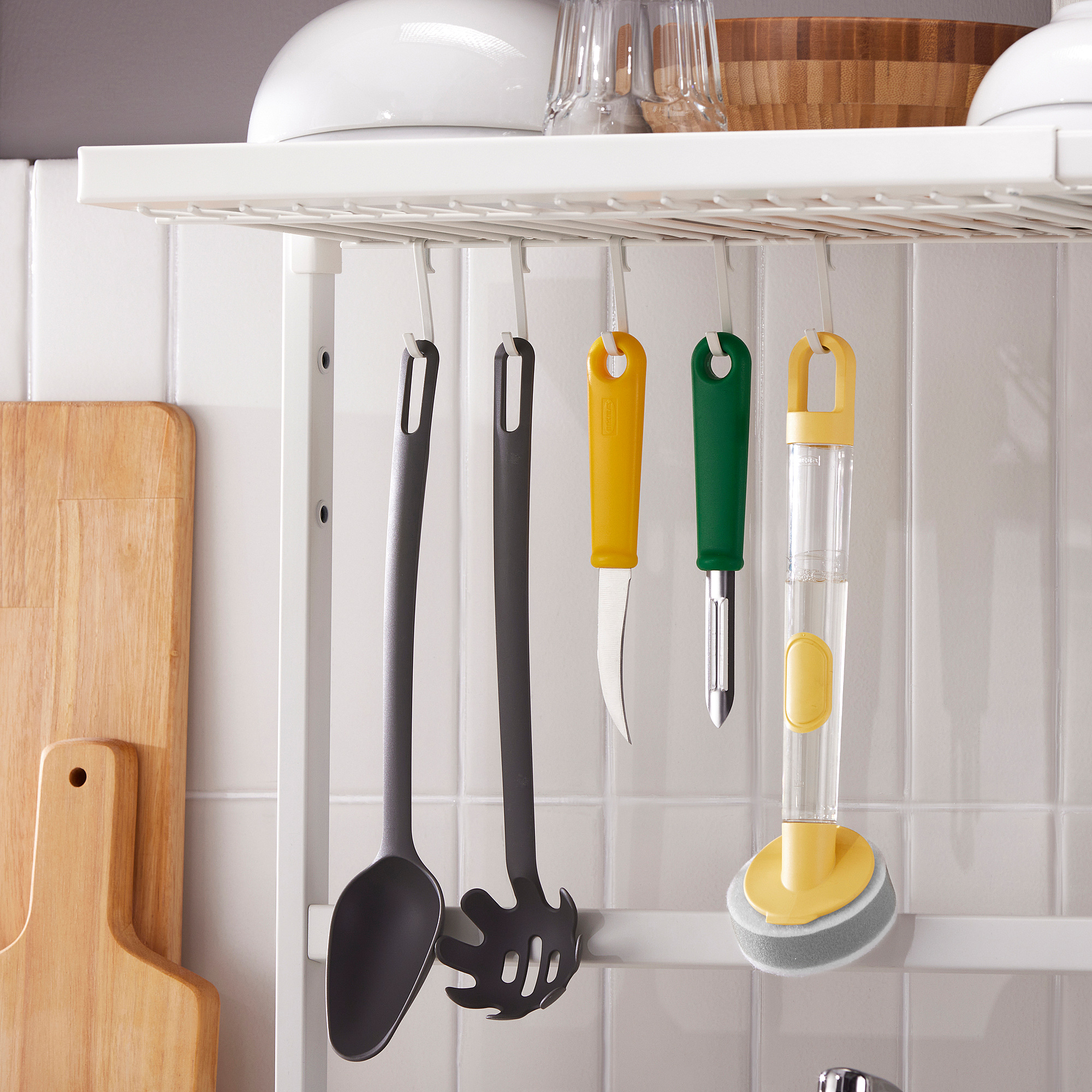 SKYGGFISK dish drainer