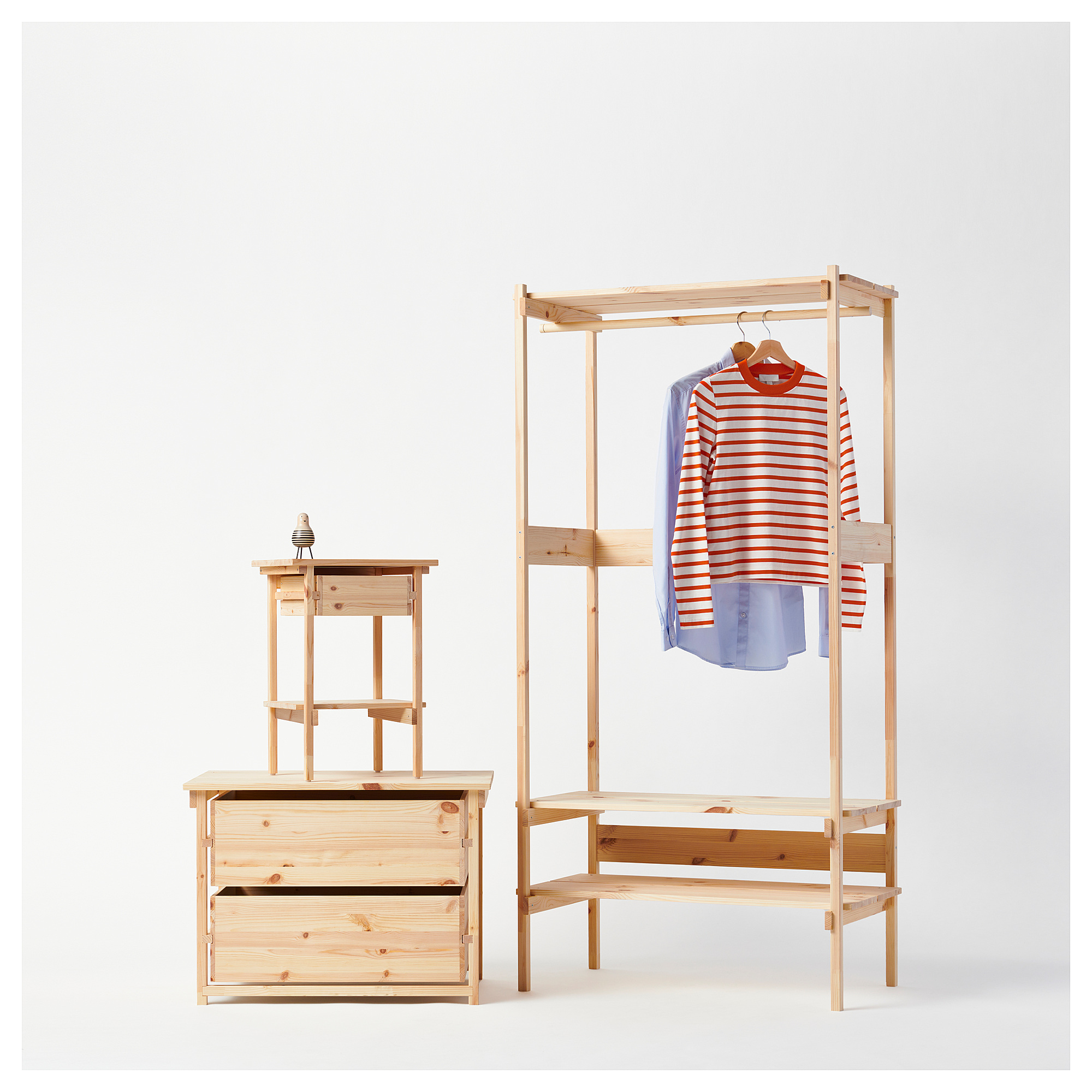 KRONÖREN 臥室家具 3件組